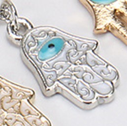 Turquoise Evil Eye Pendant A019